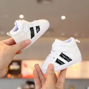 New 0-18M Baby Shoes Boy First Walkers Crawl Crib Shoes