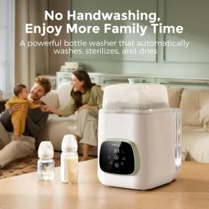 All-in-One Cleaning Machine for Bottles, Pump Parts & Baby Essentials